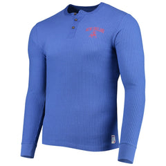 Junk Food Thermal Henley Long Sleeve T-Shirt - New England Patriots T-shirts