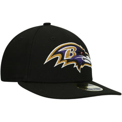 Omaha Low Profile 59FIFTY Fitted Hat - Baltimore Ravens Hats