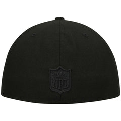 Black on Black Low Profile 59FIFTY II Fitted Hat - Tennessee Titans Hats