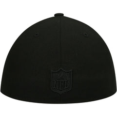 Black on Black Low Profile 59FIFTY II Fitted Hat - Baltimore Ravens Hats