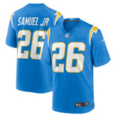 Asante Samuel Jr. Game Player Jersey - Los Angeles Chargers Jerseys
