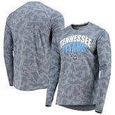 MSX by Michael Strahan Camo Long Sleeve T-Shirt - Tennessee Titans T-shirts