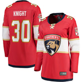 NHL Spencer Knight Florida Panthers Fanatics Women's Home Breakaway Jersey