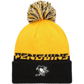 NHL Pittsburgh Penguins adidas COLD.RDY Cuffed Knit Hat with Pom