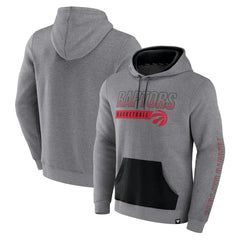 Fanatics Toronto Raptors Off The Bench Color Block Pullover Hoodie