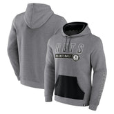 Fanatics Brooklyn Nets Off The Bench Color Block Pullover Hoodie