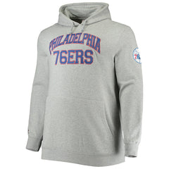 Mitchell & Ness Philadelphia 76ers Hardwood Classics Big & Tall Throwback Pullover Hoodie