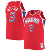 Mitchell & Ness Allen Iverson Philadelphia 76ers 1996/97 Big & Tall Hardwood Classics Swingman Jersey