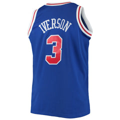 Mitchell & Ness Allen Iverson Philadelphia 76ers 1996/97 Big & Tall Hardwood Classics Swingman Jersey