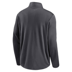 Anthracite Athletics Nike Diamond Icon Pacer Performance Quarter-Zip Windbreaker Top