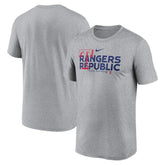 Heathered Charcoal Texas Rangers Nike Local Rep Legend Performance T-Shirt