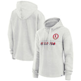 Oatmeal St. Louis Cardinals Fanatics Women's True Classics Legacy Quarter-Zip Hoodie