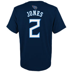 Julio Jones Youth Mainliner Player Name & Number T-Shirt - Tennessee Titans T-shirts