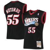Mitchell & Ness Dikembe Mutombo Philadelphia 76ers Hardwood Classics Swingman Jersey