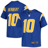 Justin Herbert Youth Game Jersey - Los Angeles Chargers Jerseys