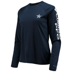 Women's Tidal Omni-Shade Raglan Long Sleeve T-Shirt - Dallas Cowboys T-shirts