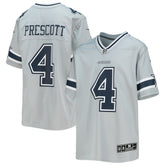 Dak Prescott Youth Inverted Team Game Jersey - Dallas Cowboys Jerseys