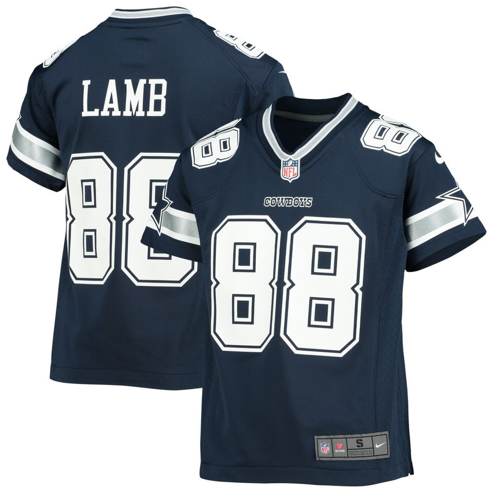 CeeDee Lamb Youth Player Game Jersey - Dallas Cowboys Jerseys