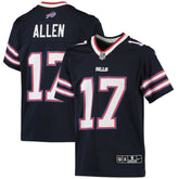 Josh Allen Youth Inverted Team Game Jersey - Buffalo Bills Jerseys
