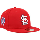 Red St. Louis Cardinals New Era 9/11 Memorial Side Patch 59FIFTY Fitted Hat
