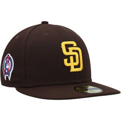 Brown San Diego Padres New Era 9/11 Memorial Side Patch 59FIFTY Fitted Hat