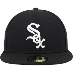 Black Chicago White Sox New Era 9/11 Memorial Side Patch 59FIFTY Fitted Hat