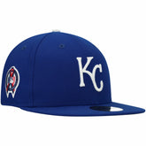 Royal Kansas City Royals New Era 9/11 Memorial Side Patch 59FIFTY Fitted Hat