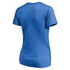 Women's Long Stride V-Neck T-Shirt - Detroit Lions T-shirts