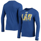 Combine Authentic Static Abbreviation Long Sleeve T-Shirt - Los Angeles Rams T-shirts