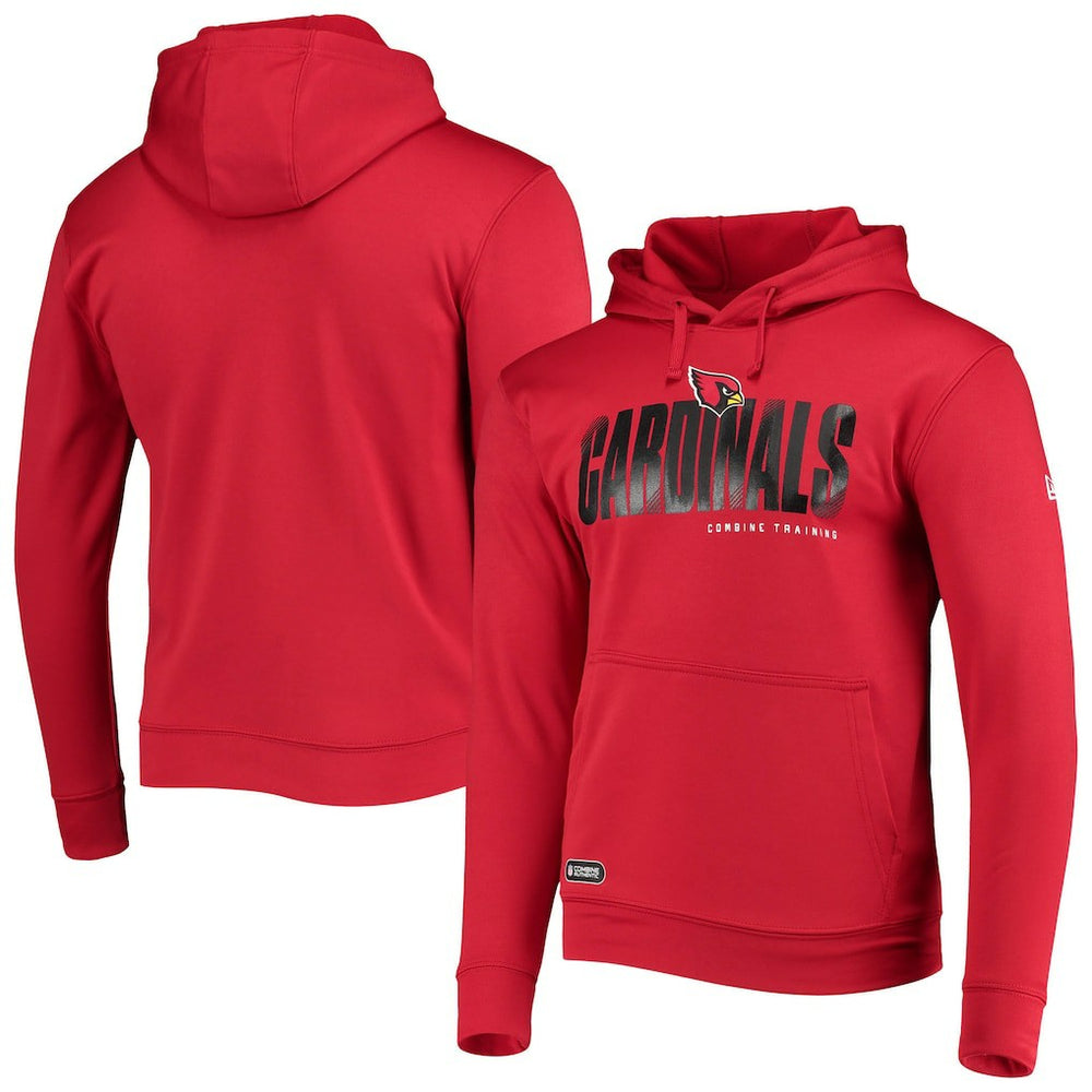 Combine Authentic Hard Hash Pullover Hoodie - Arizona Cardinals Hoodies