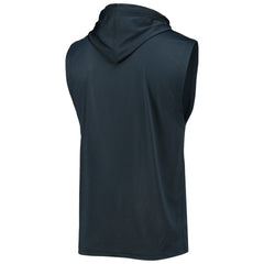 Navy Tampa Bay Rays Stitches Sleeveless Pullover Hoodie