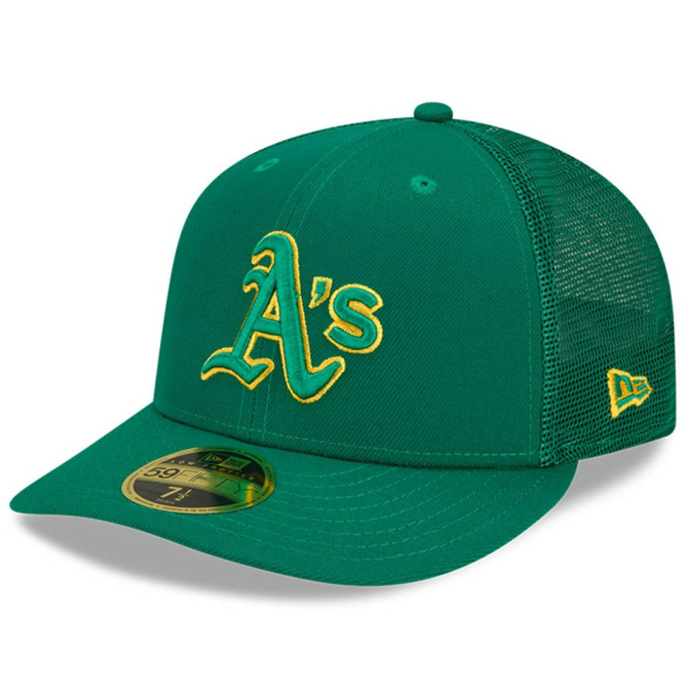 Green Athletics New Era 2023 Batting Practice 59FIFTY Fitted Hat