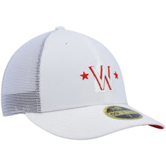 White Washington Nationals New Era 2022 Batting Practice Low Profile 59FIFTY Fitted Hat