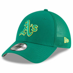 Green Athletics New Era Youth 2023 Batting Practice 39THIRTY Flex Hat