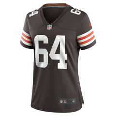 Joe DeLamielleure Women's Game Retired Player Jersey - Cleveland Browns Jerseys