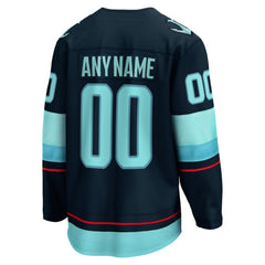 NHL Seattle Kraken Fanatics Home Breakaway Custom Jersey