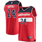 Fanatics Corey Kispert Washington Wizards Youth Fast Break Replica Jersey Red