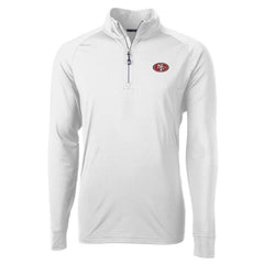 Cutter & Buck Adapt Eco Knit Quarter-Zip Pullover Jacket - San Francisco 49ers Pullover