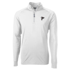 Cutter & Buck Adapt Eco Knit Quarter-Zip Pullover Jacket - Atlanta Falcons Pullover
