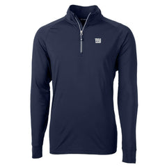 Cutter & Buck Adapt Eco Knit Quarter-Zip Pullover Jacket - New York Giants Pullover
