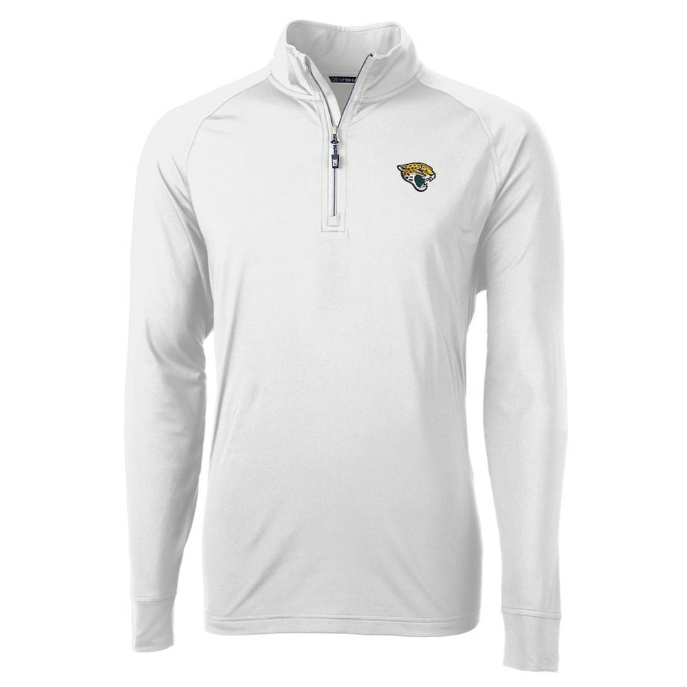 Cutter & Buck Adapt Eco Knit Quarter-Zip Pullover Jacket - Jacksonville Jaguars Pullover