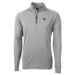 Cutter & Buck Big & Tall Adapt Eco Knit Quarter-Zip Pullover Jacket - New York Giants Pullover