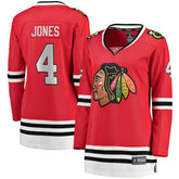 NHL Seth Jones Chicago Blackhawks Fanatics Women's Home Breakaway Player Jersey