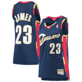 Mitchell & Ness LeBron James Cleveland Cavaliers Women's Hardwood Classics Swingman Jersey sale