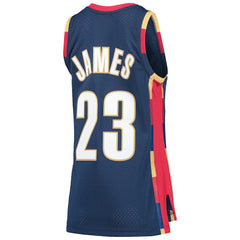 Mitchell & Ness LeBron James Cleveland Cavaliers Women's Hardwood Classics Swingman Jersey sale