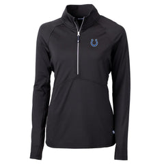 Cutter & Buck Women's Adapt Eco Knit Half-Zip Pullover Jacket - Indianapolis Colts Pullover