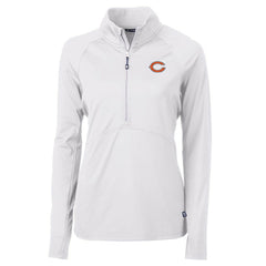 Cutter & Buck Women's Adapt Eco Knit Half-Zip Pullover Jacket - Chicago Bears Pullover