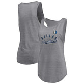 Fanatics Dallas Mavericks Women's Quality Time Open Scoop Neck Tri-Blend Tank Top sale