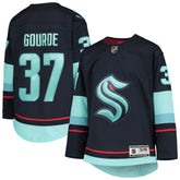 NHL Yanni Gourde Seattle Kraken Youth Home Premier Player Jersey