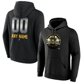 NHL Boston Bruins Personalized Midnight Mascot Logo Pullover Hoodie